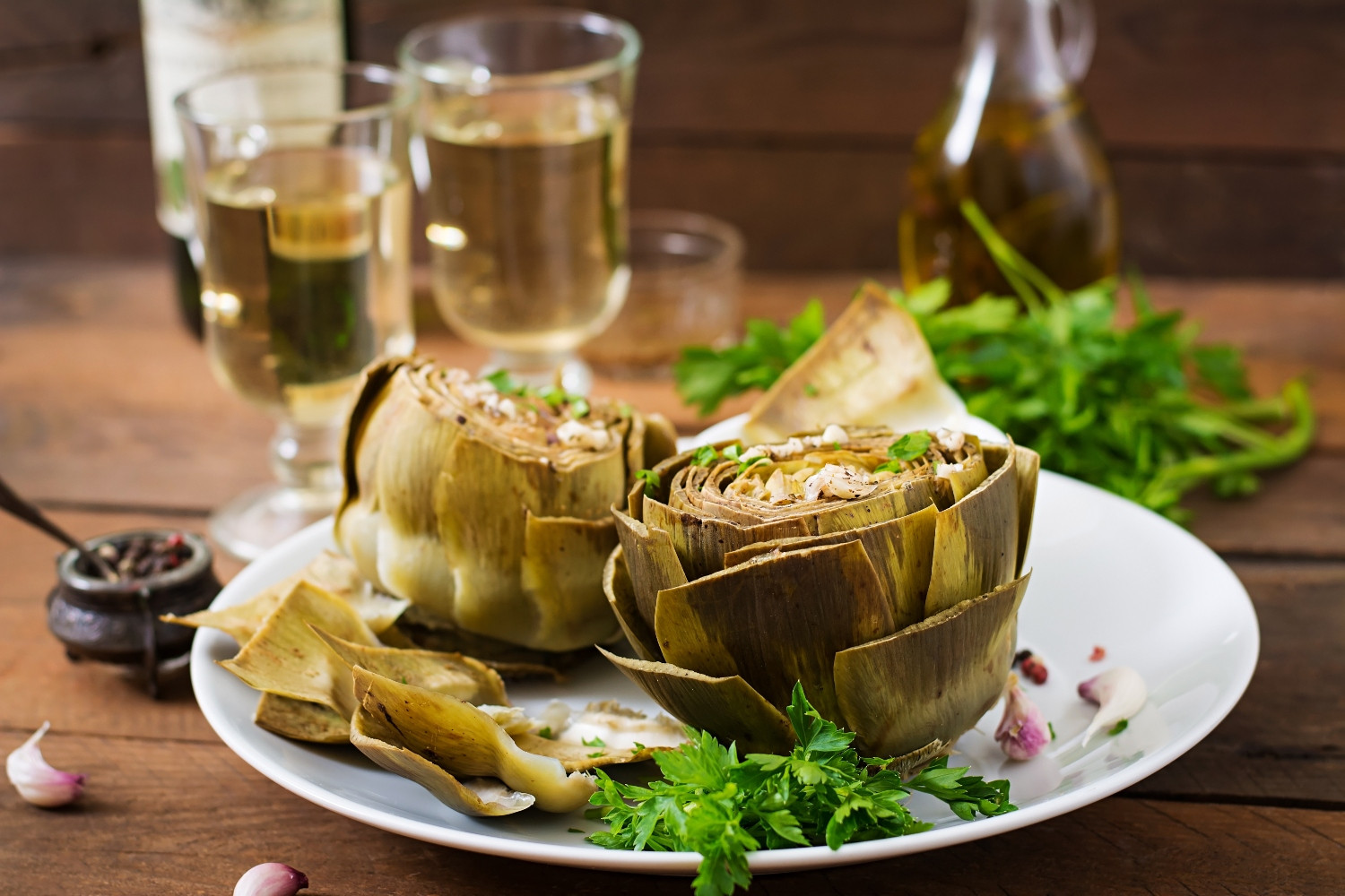 MaMaBlip Carciofi alla Giudea Carciofi alla Romana